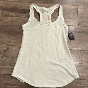 Abercrombie & Fitch White Tank Top - Brand New
